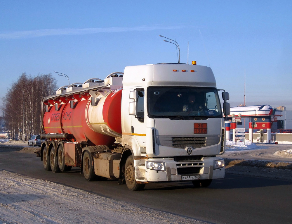 Башкортостан, № Т 463 НС 102 — Renault Premium ('2006) [X9P]