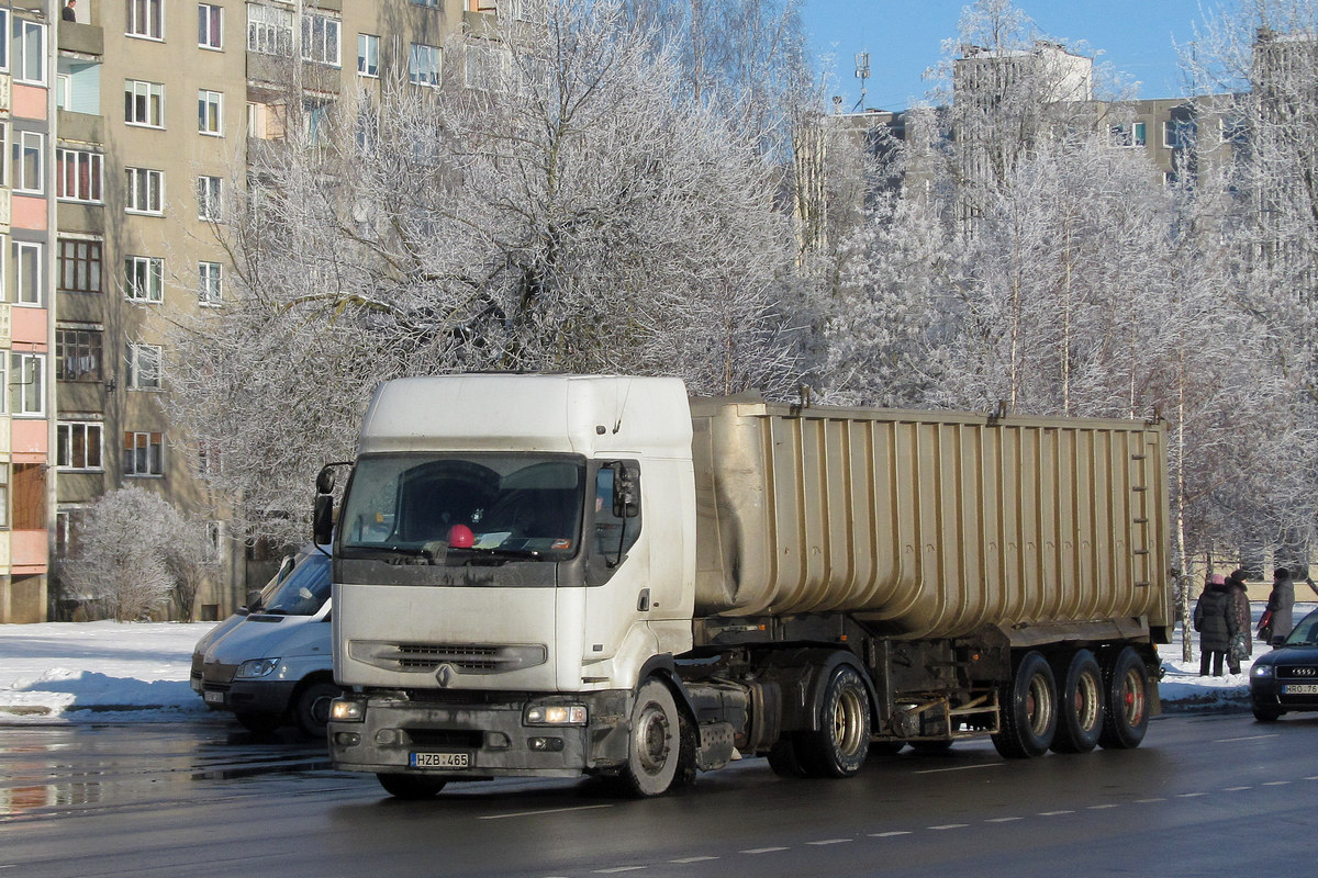 Литва, № HZB 465 — Renault Premium ('2006) Литва, № HZB 465 — Renault Premium ('2006)