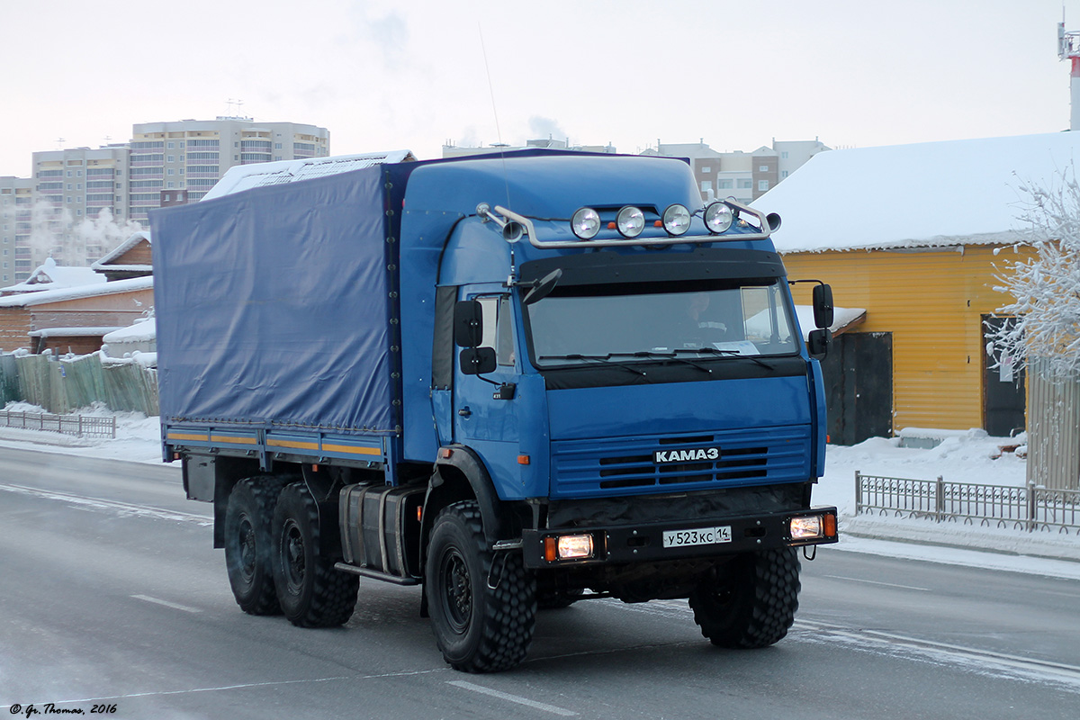 Саха (Якутия), № У 523 КС 14 — КамАЗ-43118-24