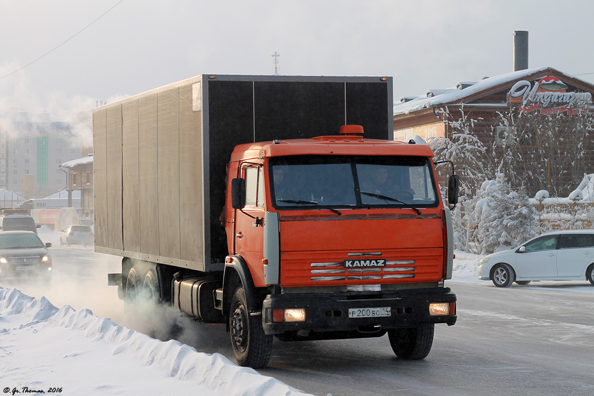 Саха (Якутия), № Р 200 ВО 14 — КамАЗ-53229-15 [53229R]