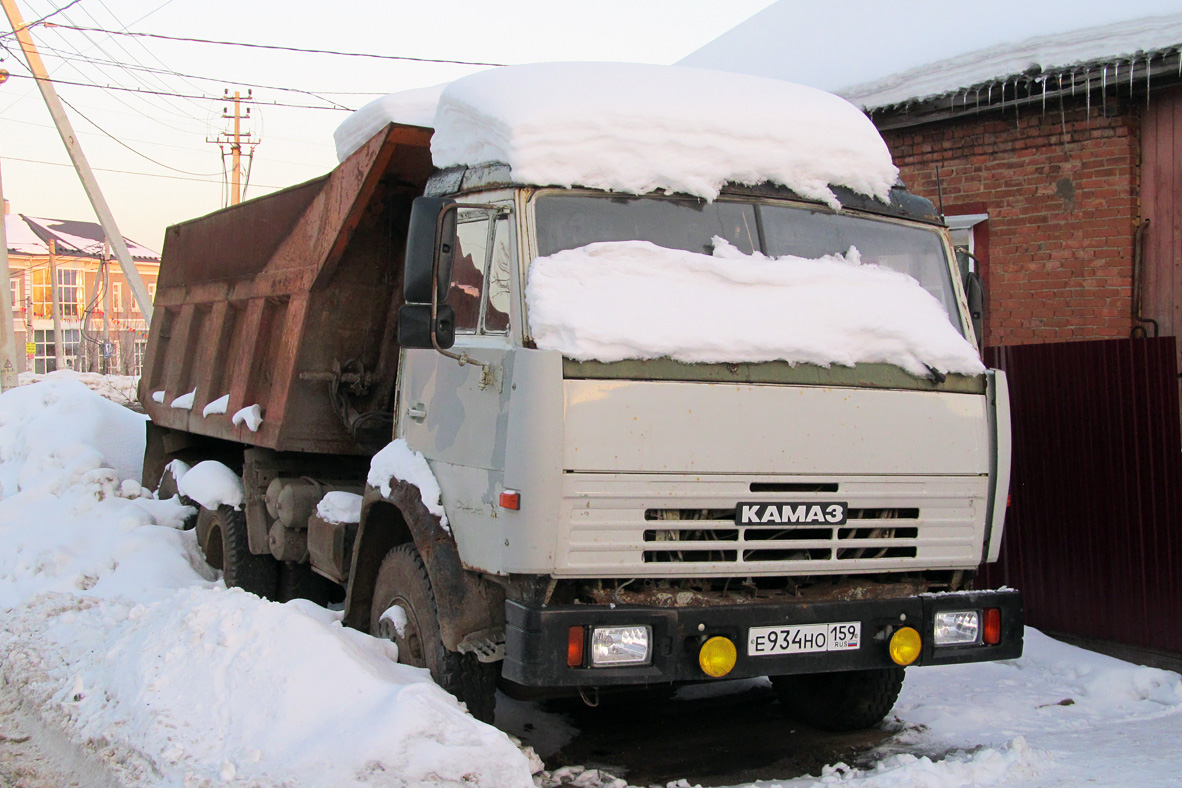 Пермский край, № Е 934 НО 159 — КамАЗ-55111-01 [55111A]