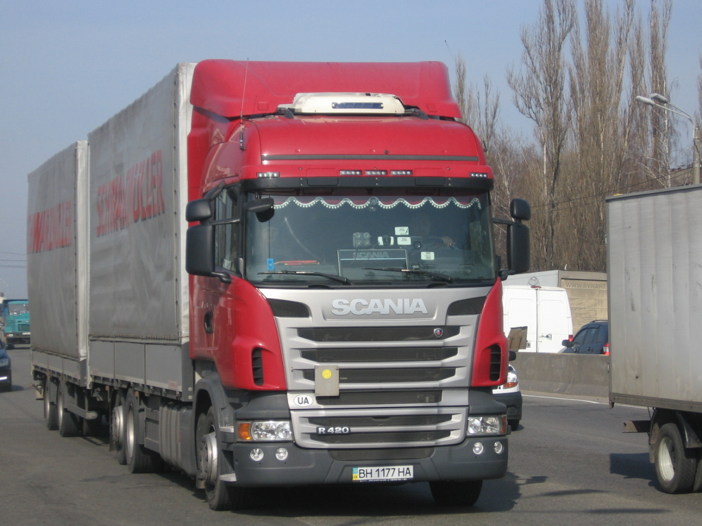 Одесская область, № ВН 1177 НА — Scania ('2009) R420