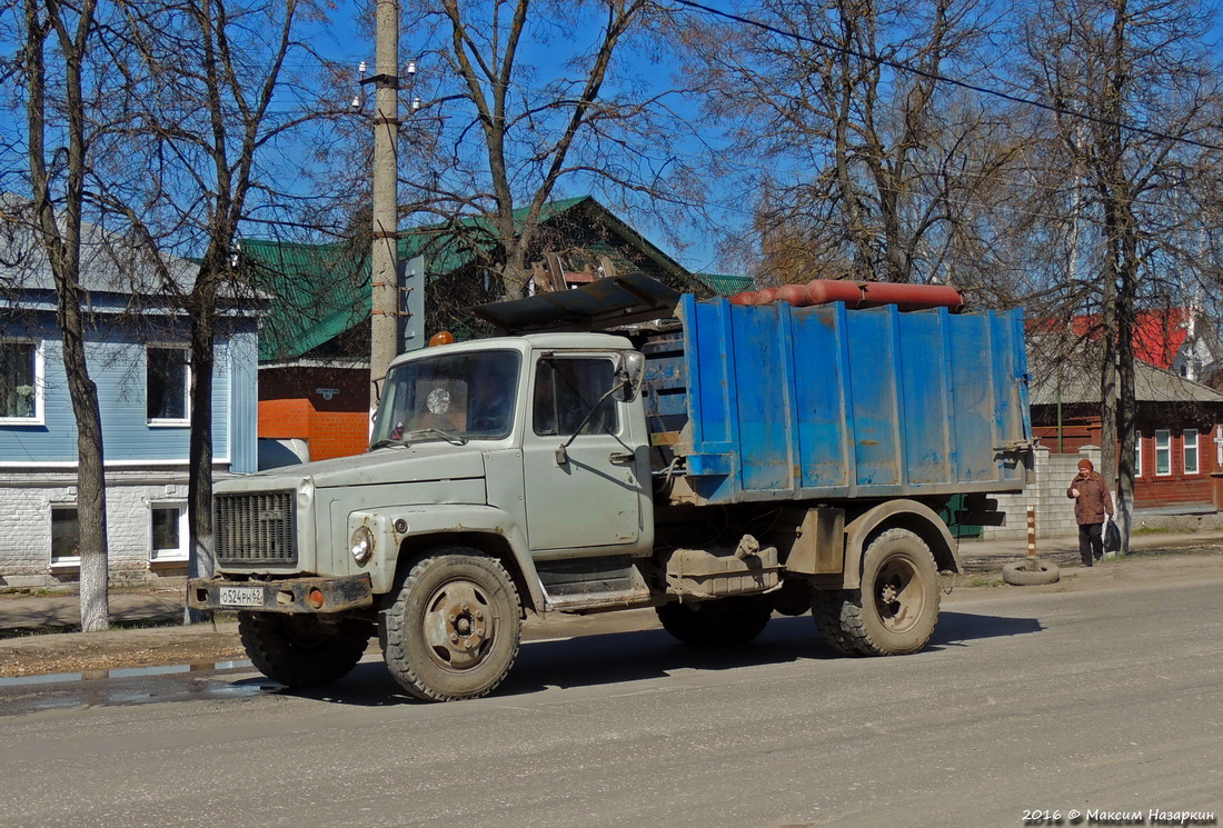 Рязанская область, № О 524 РН 62 — ГАЗ-3307