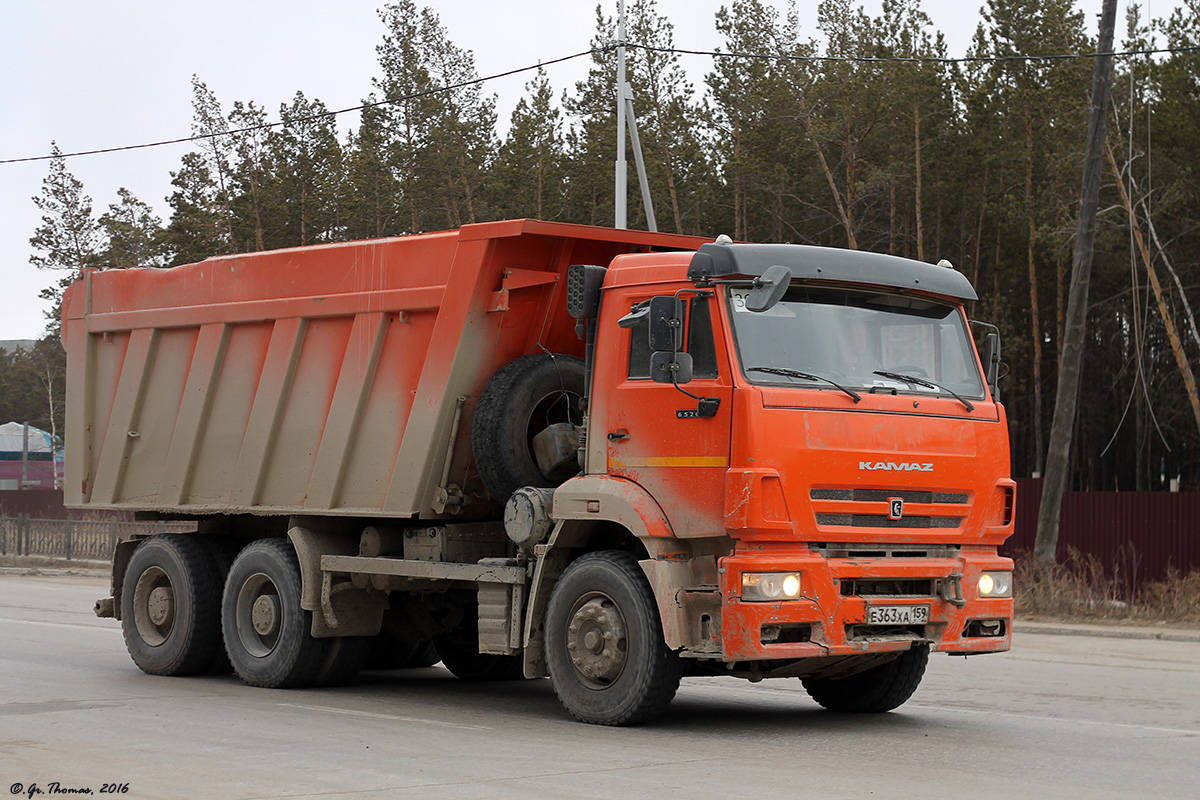 Пермский край, № Е 363 ХА 159 — КамАЗ-6520-43