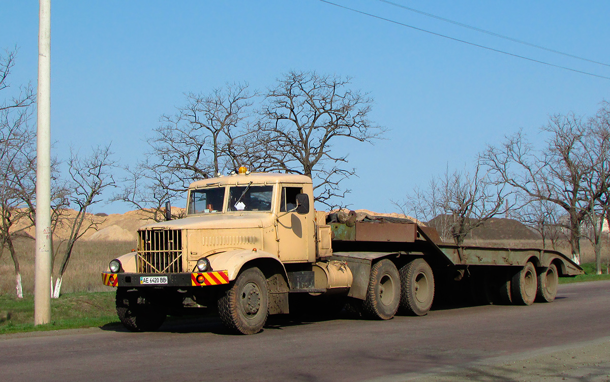 Днепропетровская область, № АЕ 6420 ВВ — КрАЗ-256Б1