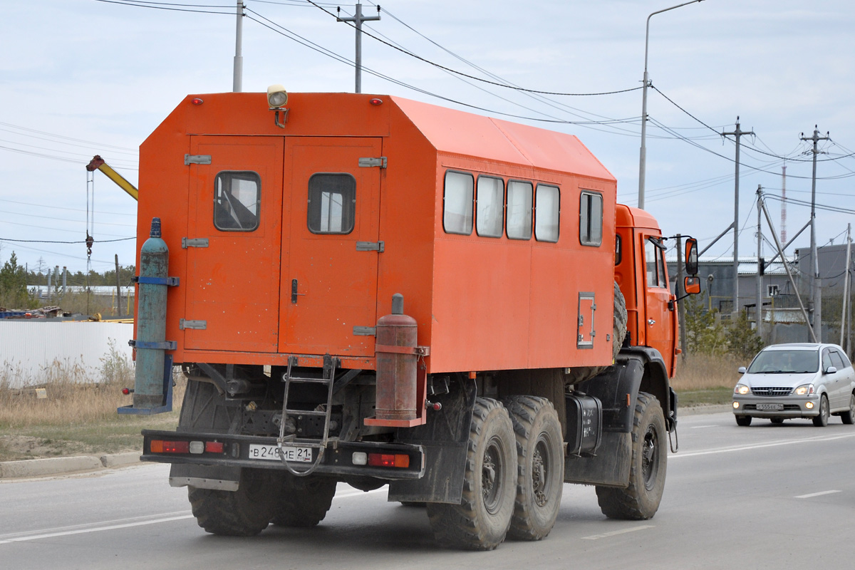 Чувашия, № В 248 МЕ 21 — КамАЗ-43114-15 [43114R]