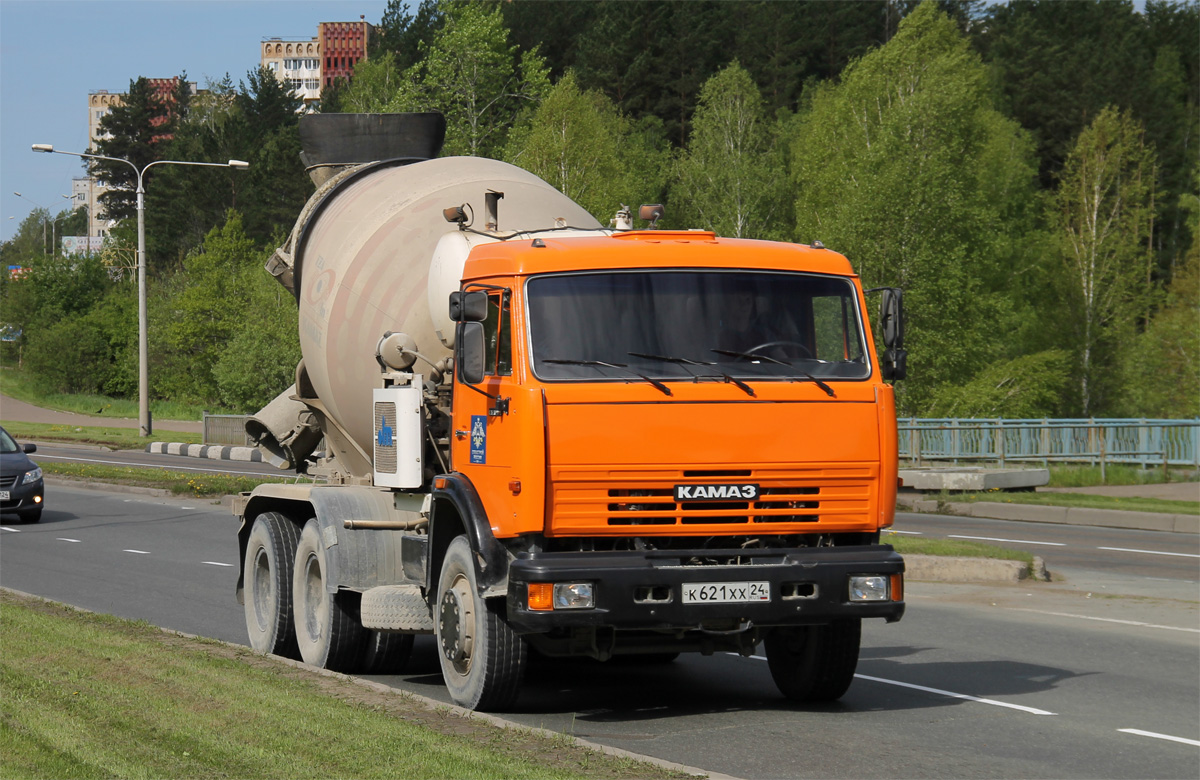 Красноярский край, № К 621 ХХ 24 — КамАЗ-65115-D3