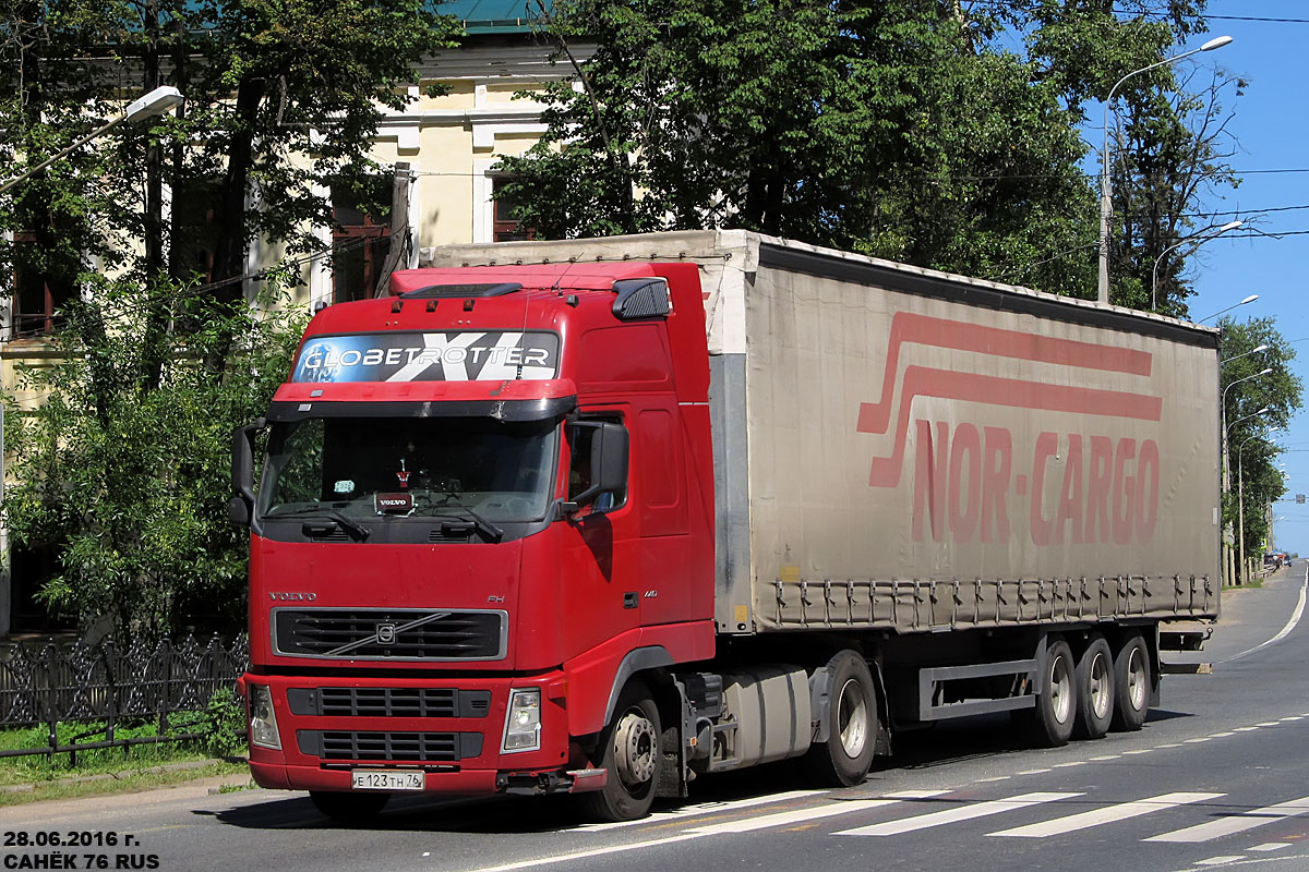 Ярославская область, № Е 123 ТН 76 — Volvo ('2002) FH12.440