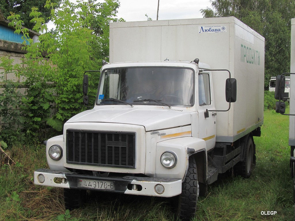 Могилёвская область, № АА 9178-6 — ГАЗ-3309