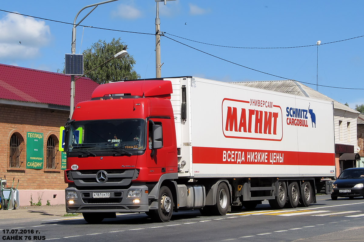 Новгородская область, № А 161 СК 37 — Mercedes-Benz Actros ('2009) 1841