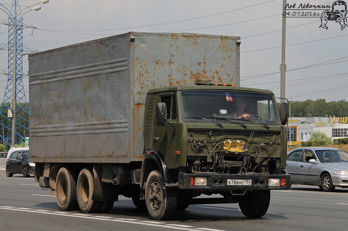 Московская область, № В 786 МО 150 — КамАЗ-53202