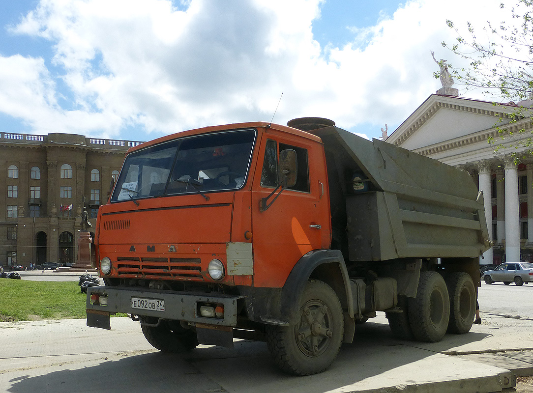 Волгоградская область, № Е 092 ОВ 34 — КамАЗ-55111 [551110]