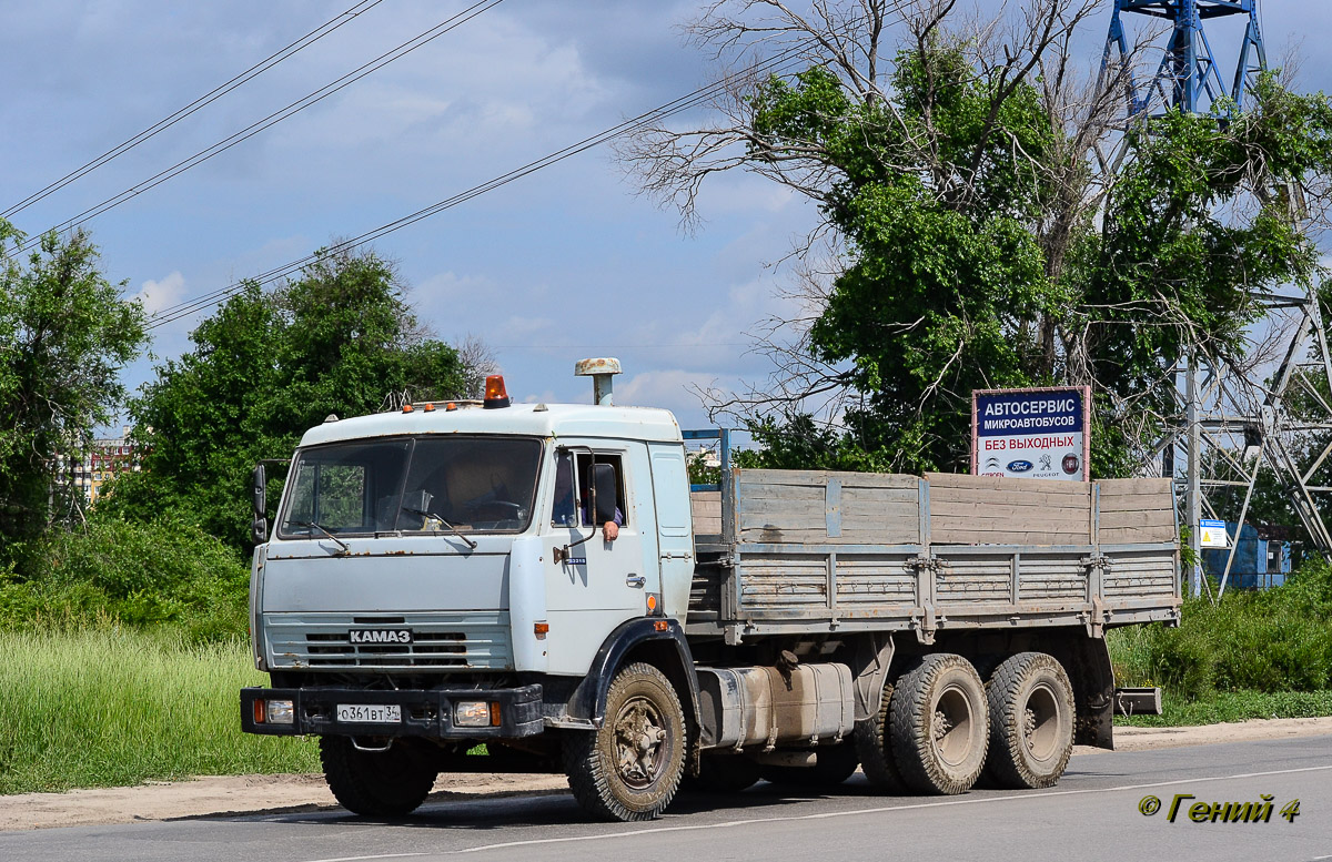 Волгоградская область, № О 361 ВТ 34 — КамАЗ-53215 [532150]