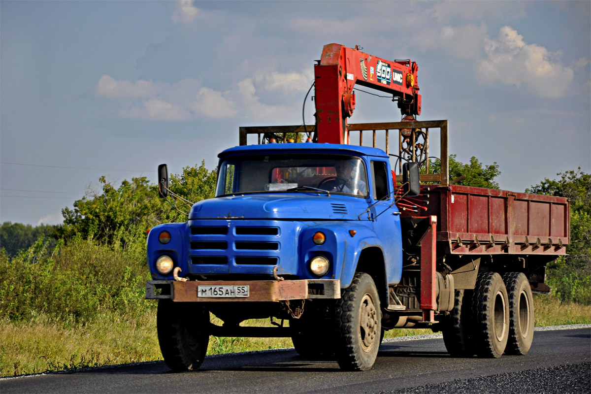 Омская область, № М 165 АН 55 — ЗИЛ-133ГЯ