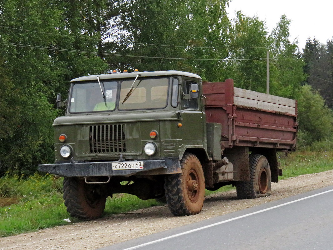 Кировская область, № Х 722 ОН 43 — ГАЗ-66-31