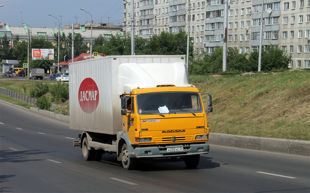 Красноярский край, № Н 233 ХС 24 — КамАЗ-4308 [430800]