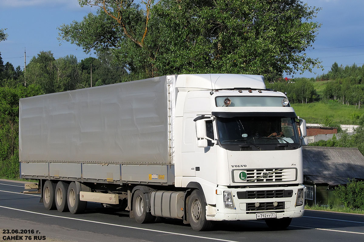 Ивановская область, № Н 392 УУ 37 — Volvo ('2002) FH12.400