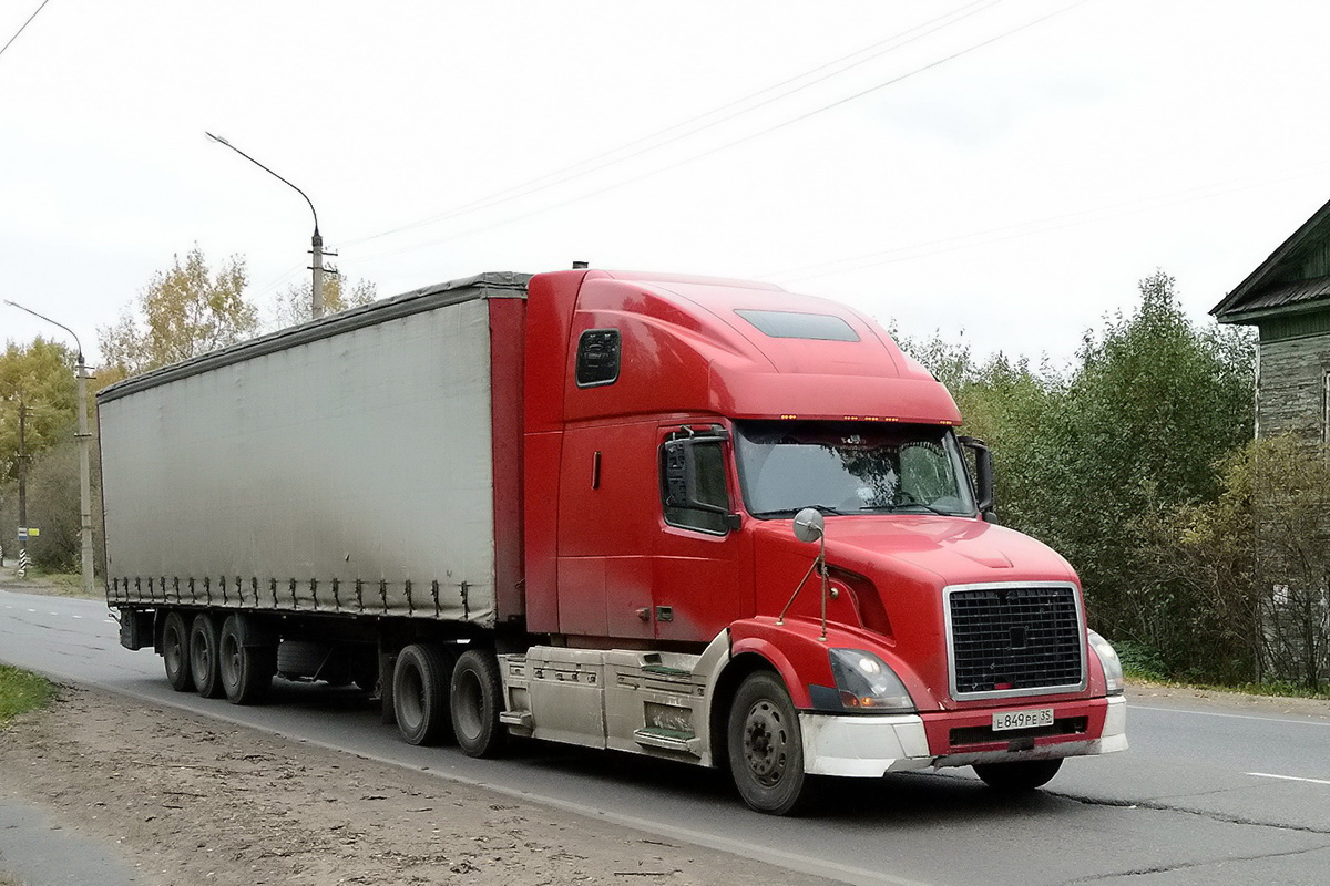 Вологодская область, № Е 849 РВ 35 — Volvo VNL670