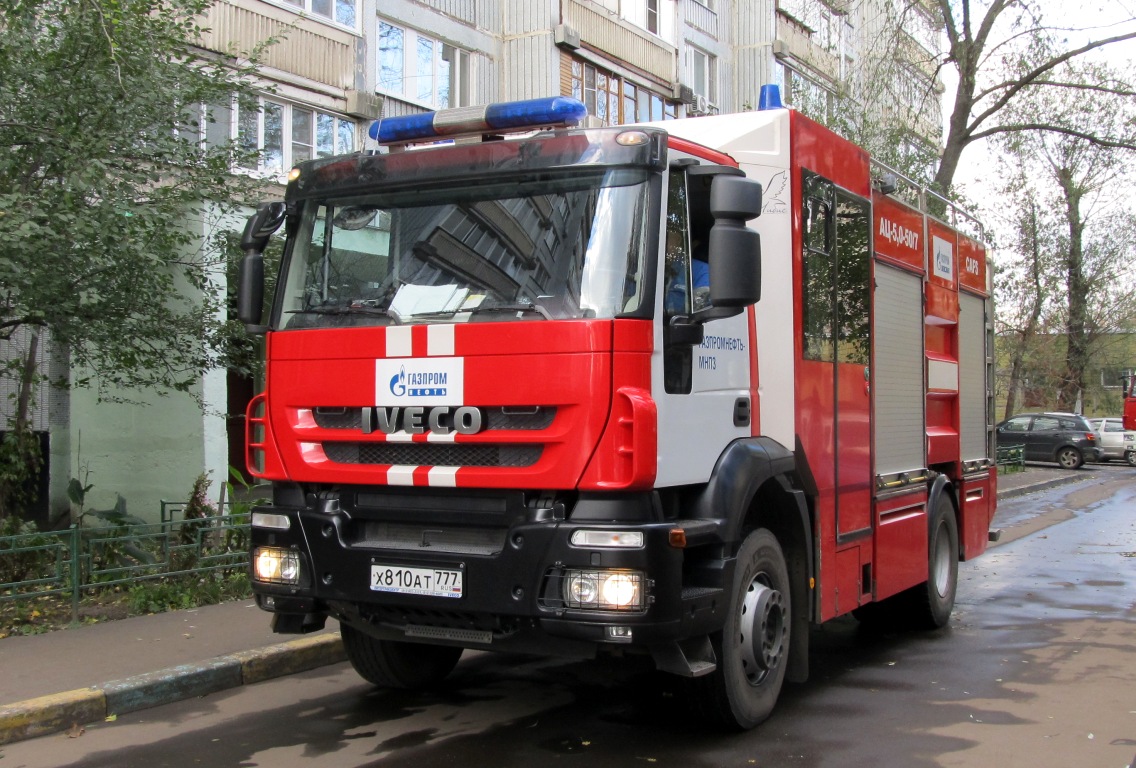 Москва, № Х 810 АТ 777 — IVECO Trakker ('2007)