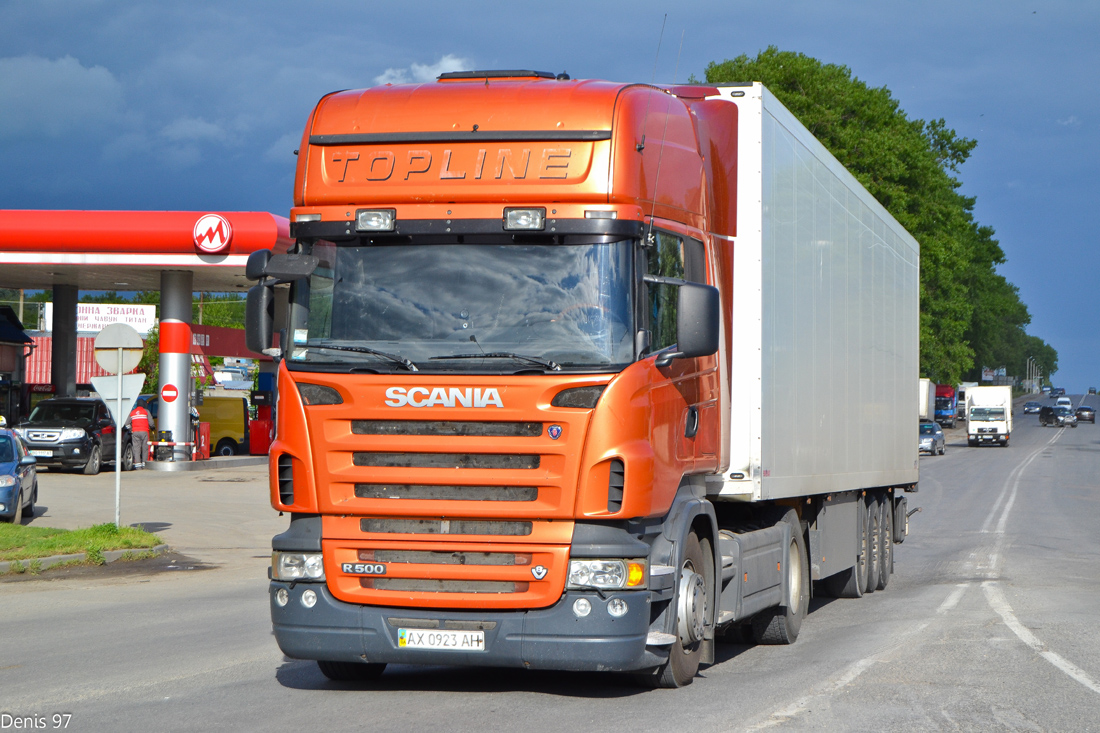 Харьковская область, № АХ 0923 АН — Scania ('2004) R500