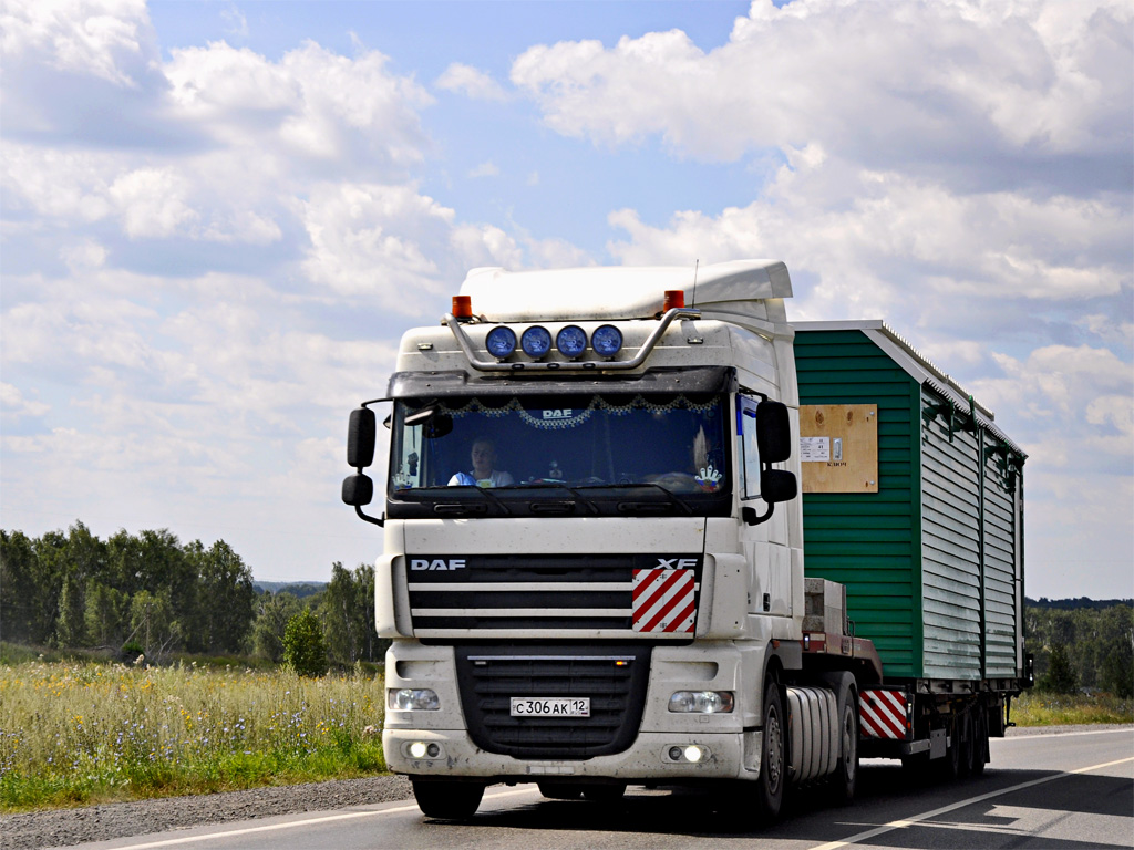 Марий Эл, № С 306 АК 12 — DAF XF105 FT