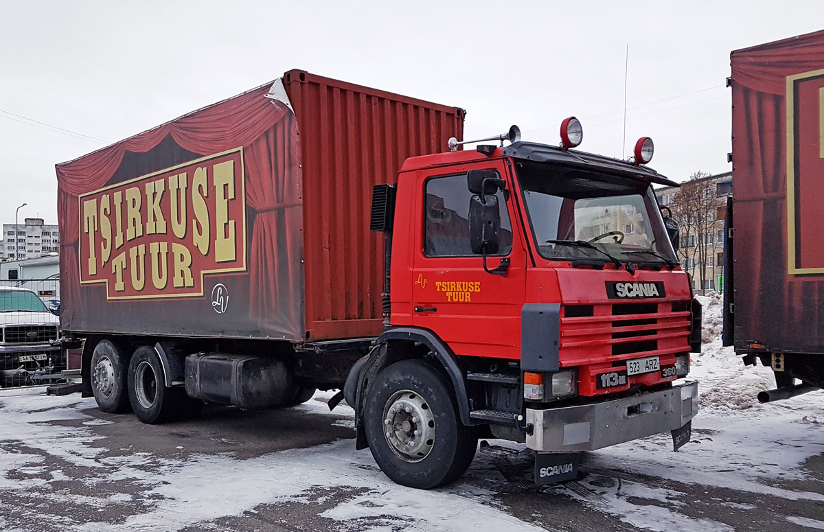 Эстония, № 523 ARZ — Scania (II) P93M