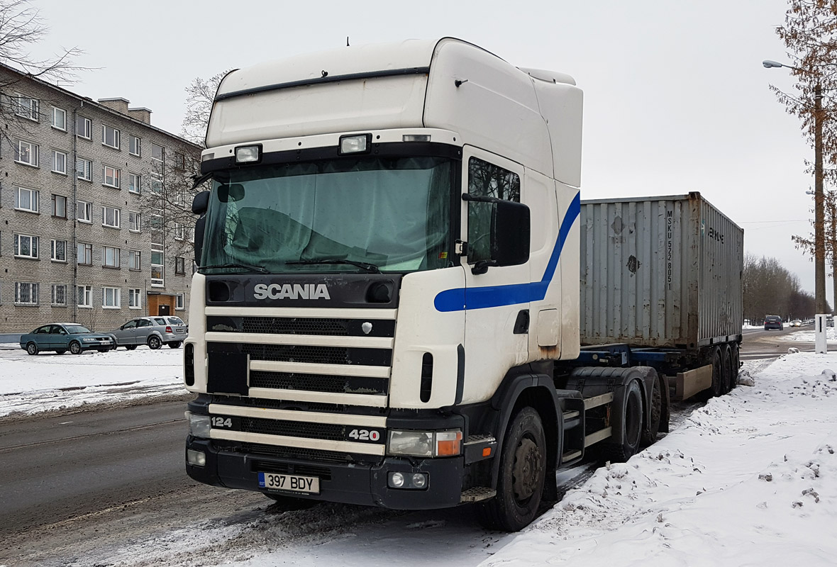Эстония, № 397 BDY — Scania ('1996) R124L