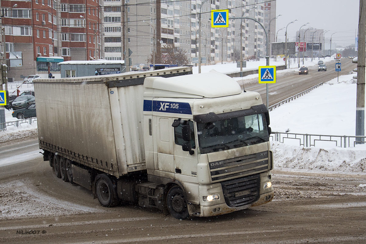 Удмуртия, № М 369 ОР 18 — DAF XF105 FT