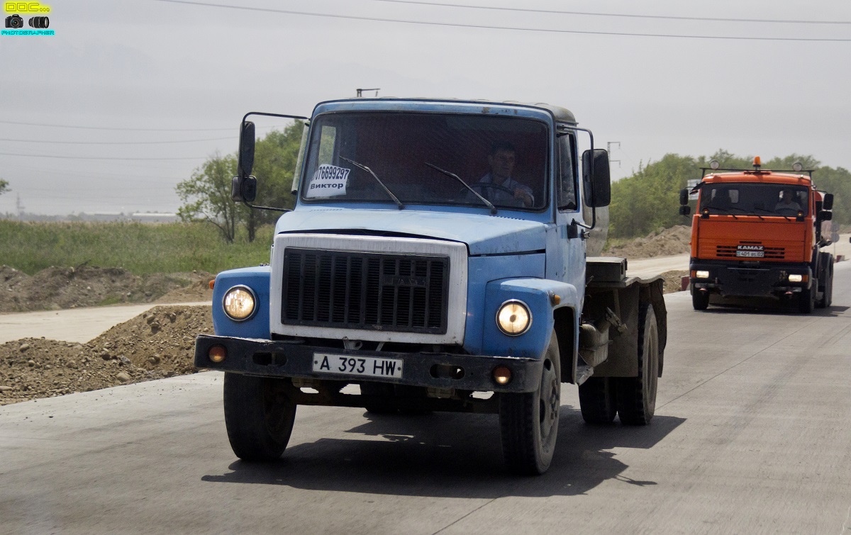 Алматы, № A 393 HW — ГАЗ-3307