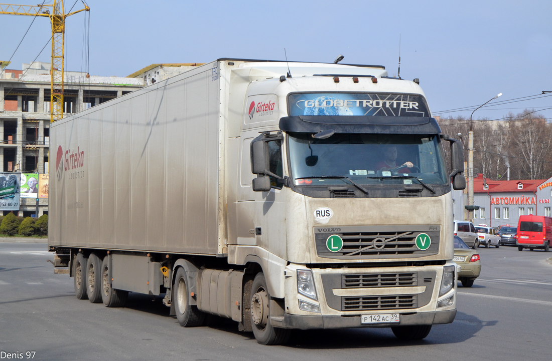 Калининградская область, № Р 142 АС 39 — Volvo ('2008) FH.460