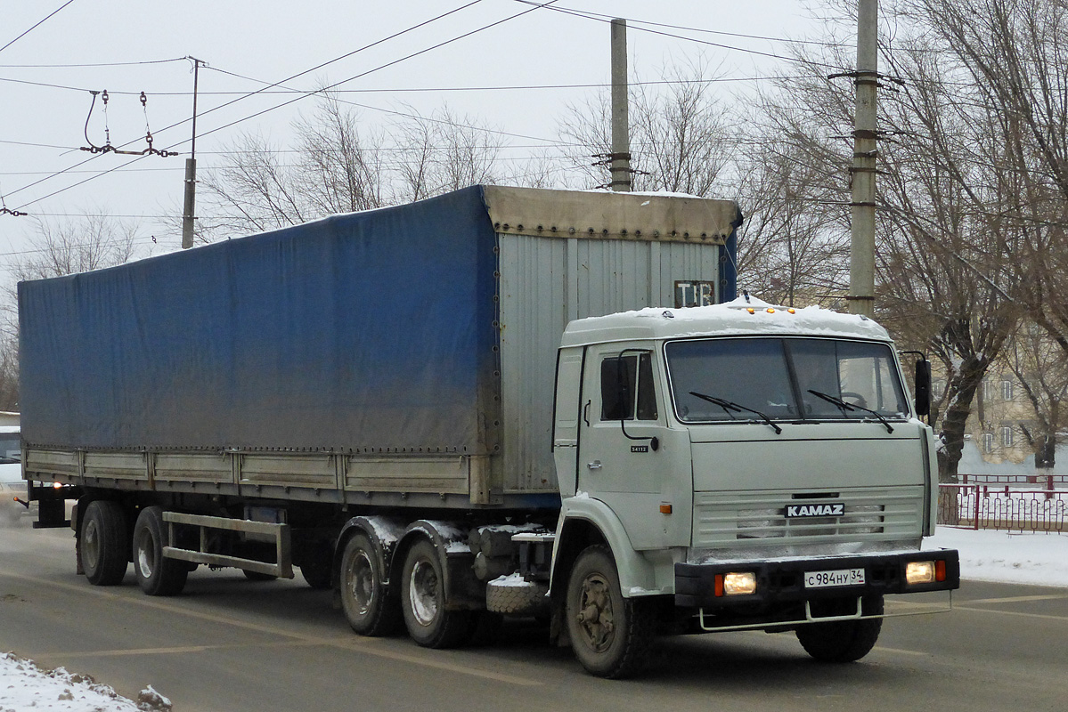 Волгоградская область, № С 984 НУ 34 — КамАЗ-55111 [551110]