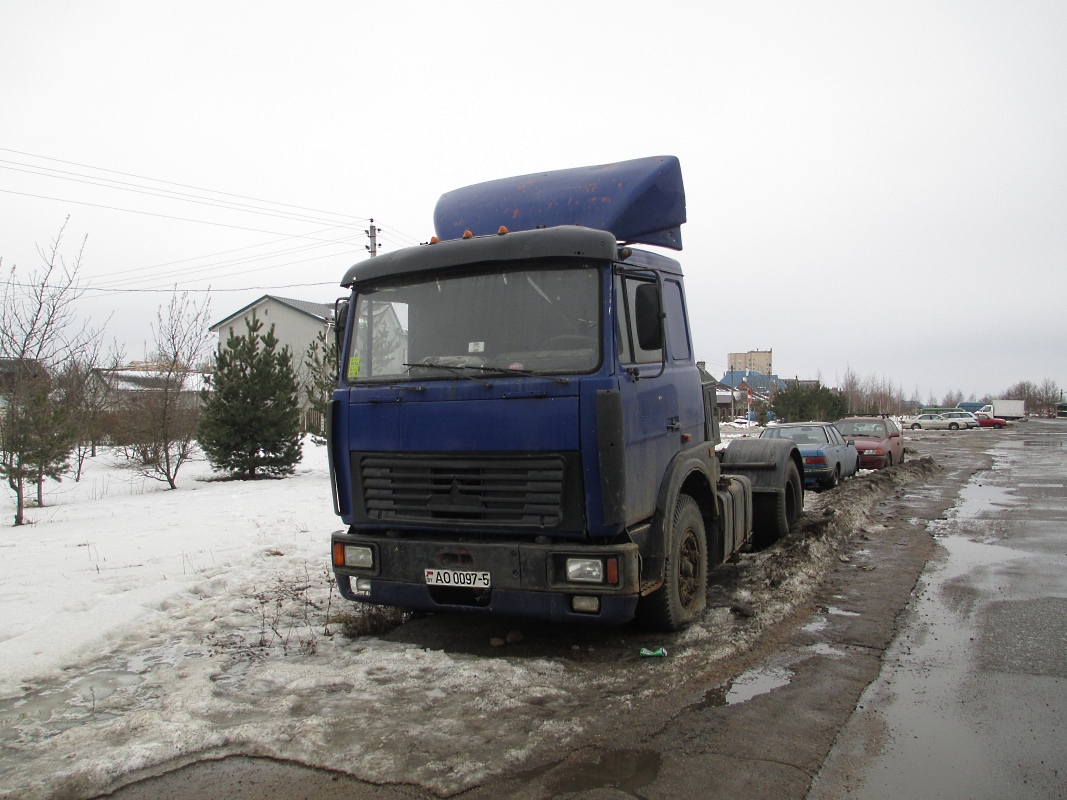 Минская область, № АО 0097-5 — МАЗ-5432 (общая модель)