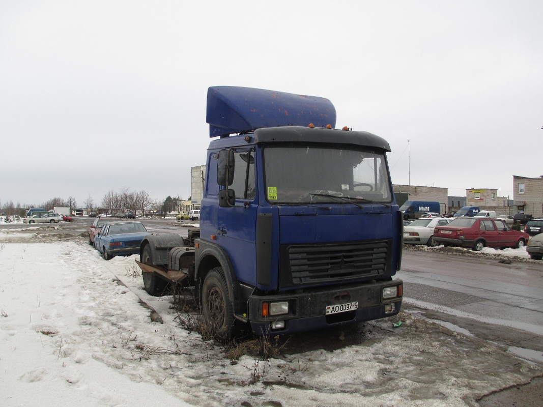 Минская область, № АО 0097-5 — МАЗ-5432 (общая модель)