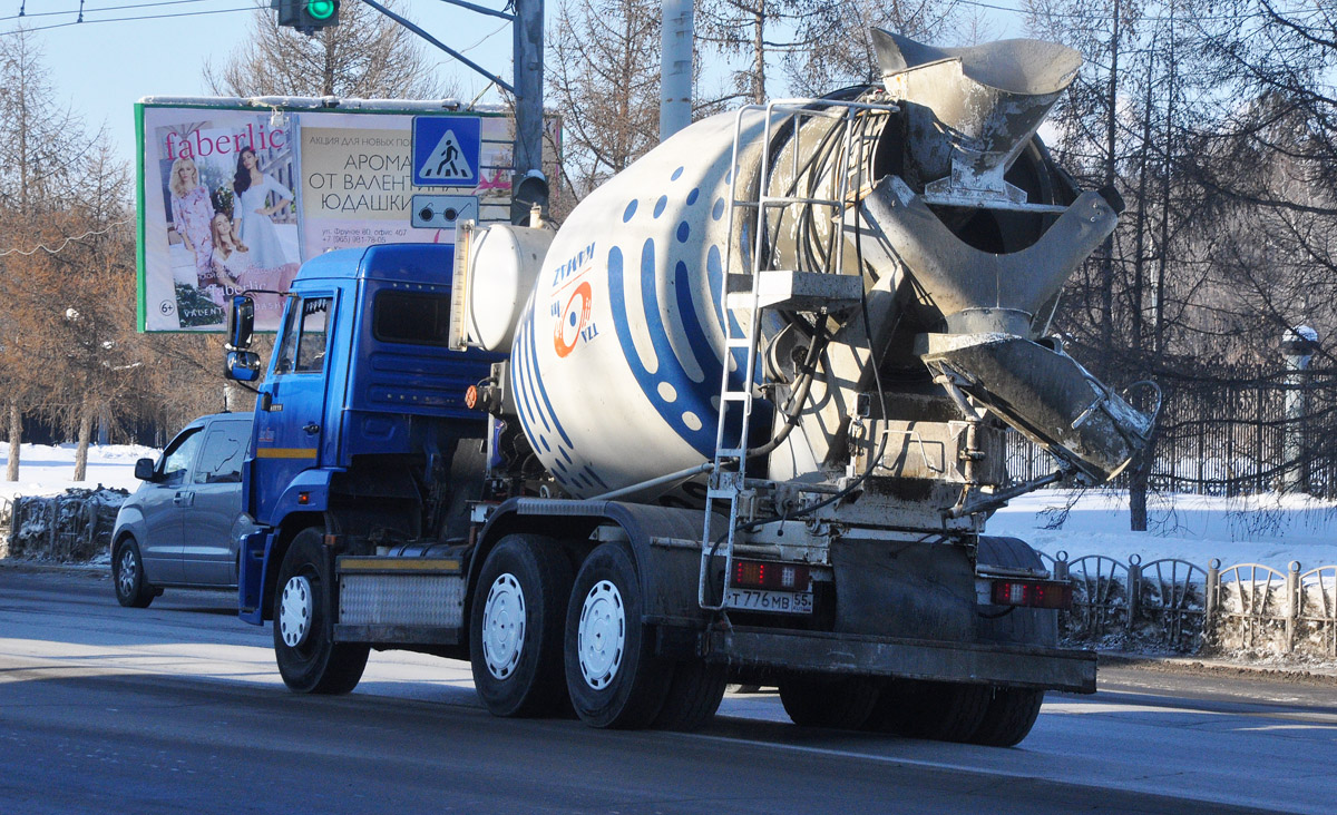Омская область, № Т 776 МВ 55 — КамАЗ-65115-A4(23)