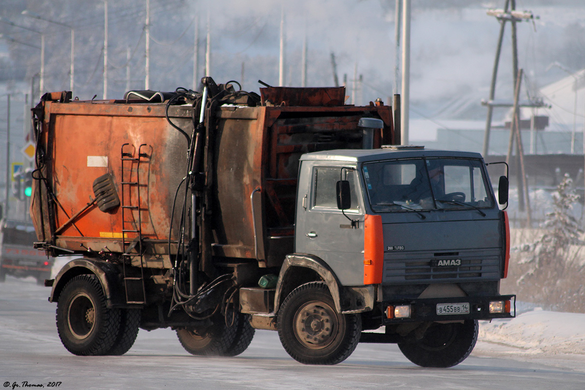 Саха (Якутия), № В 455 ВВ 14 — КамАЗ-43253-15 [43253R]