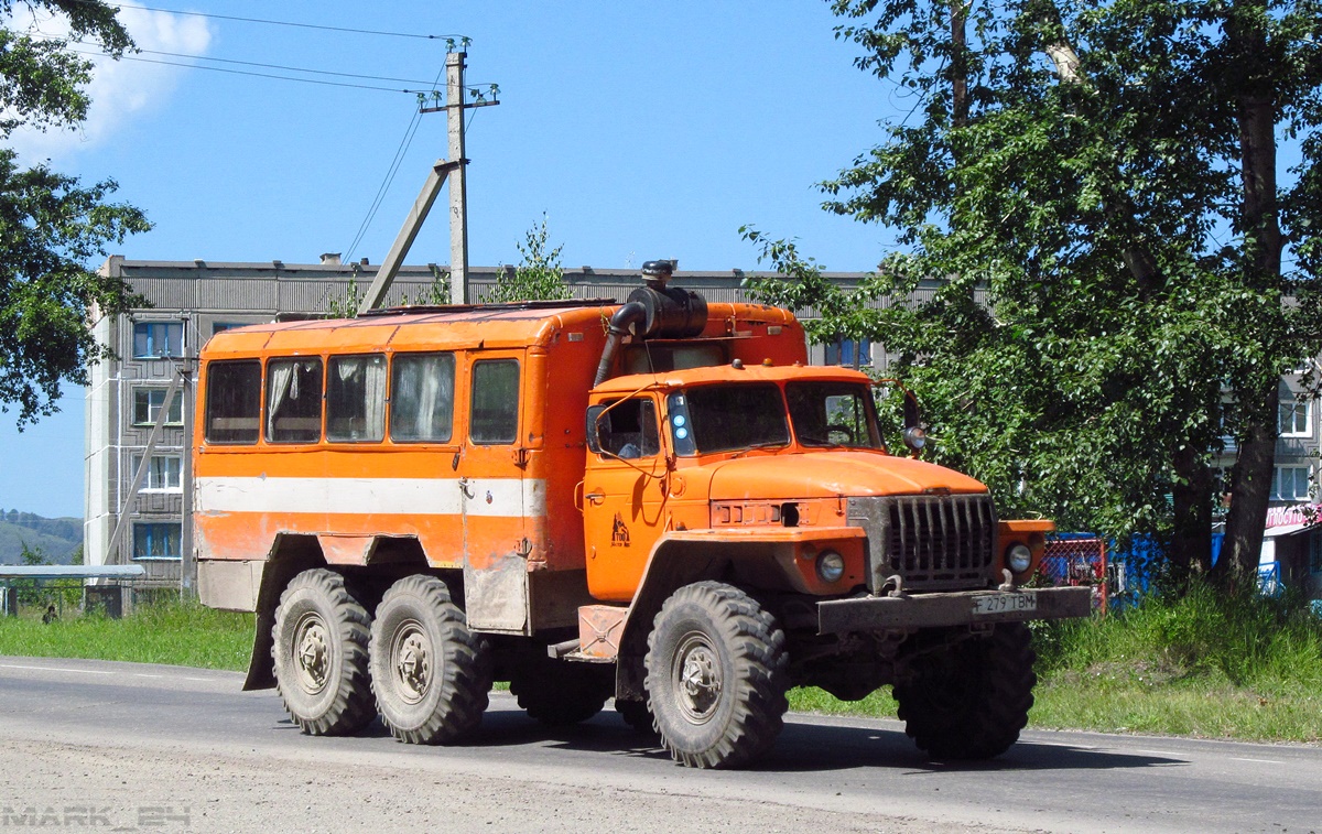 Восточно-Казахстанская область, № F 279 TBM — Урал-4320-01 Восточно-Казахстанская область, № F 279 TBM — Урал-4320-01