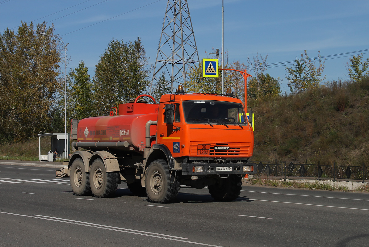 Красноярский край, № Н 443 КР 124 — КамАЗ-43114-15 [43114R]