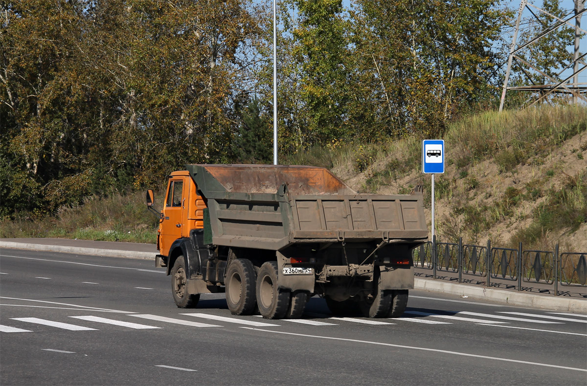 Красноярский край, № Х 360 МЕ 24 — КамАЗ-55111 [551110]