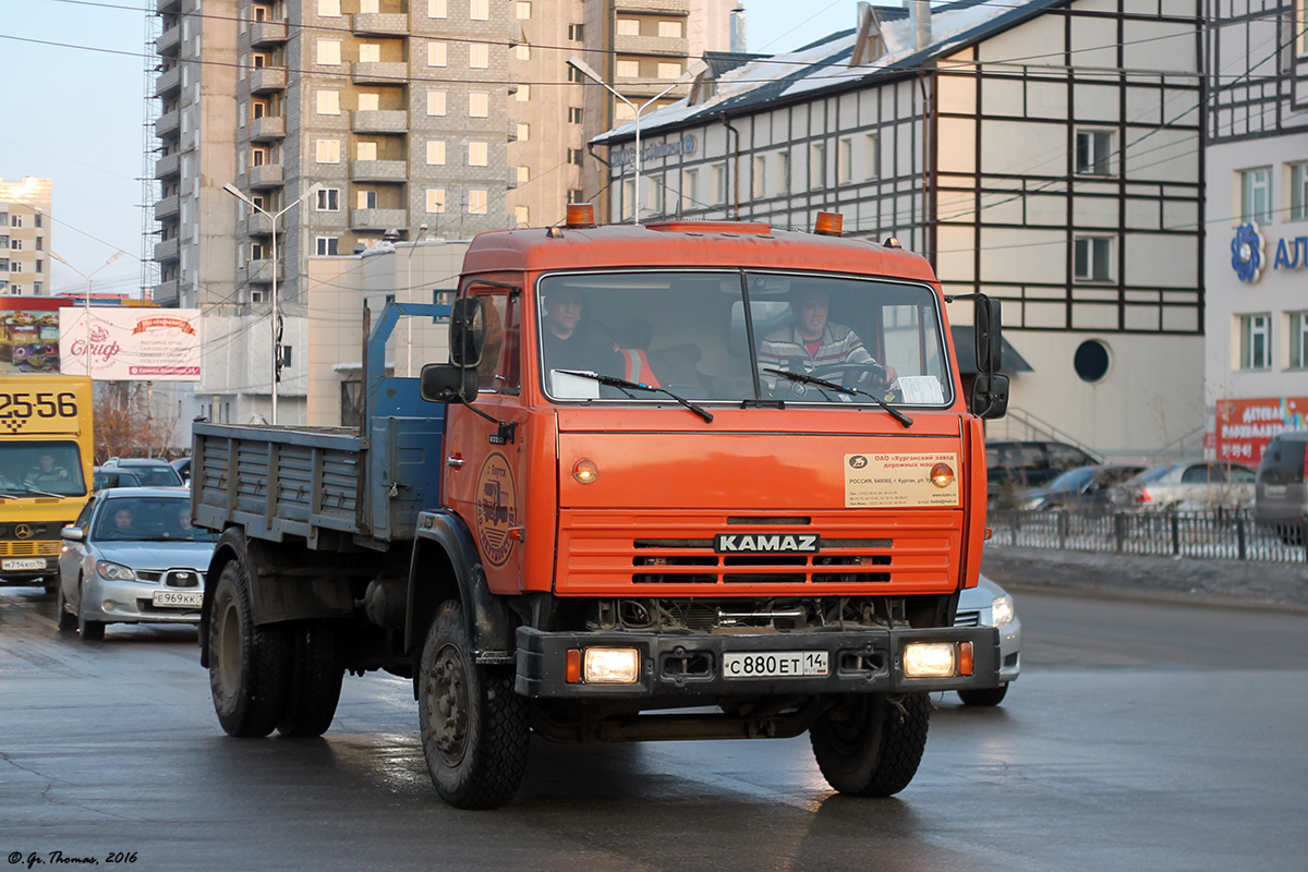Саха (Якутия), № С 880 ЕТ 14 — КамАЗ-43253-15 [43253R]