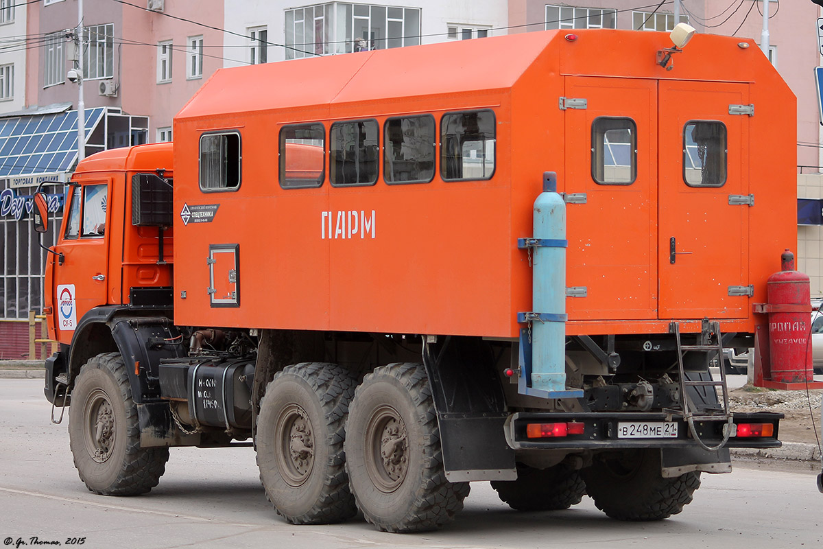 Чувашия, № В 248 МЕ 21 — КамАЗ-43114-15 [43114R]