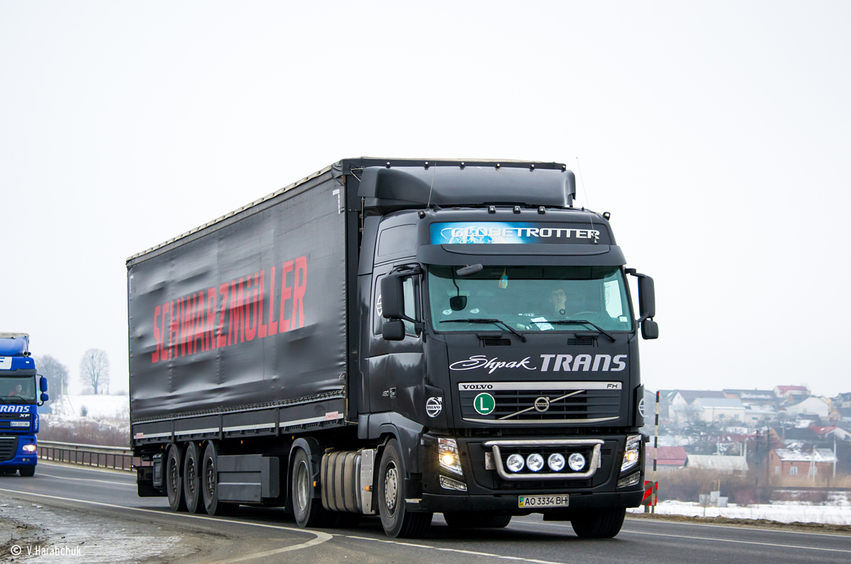Закарпатская область, № АО 3334 ВН — Volvo ('2008) FH.460