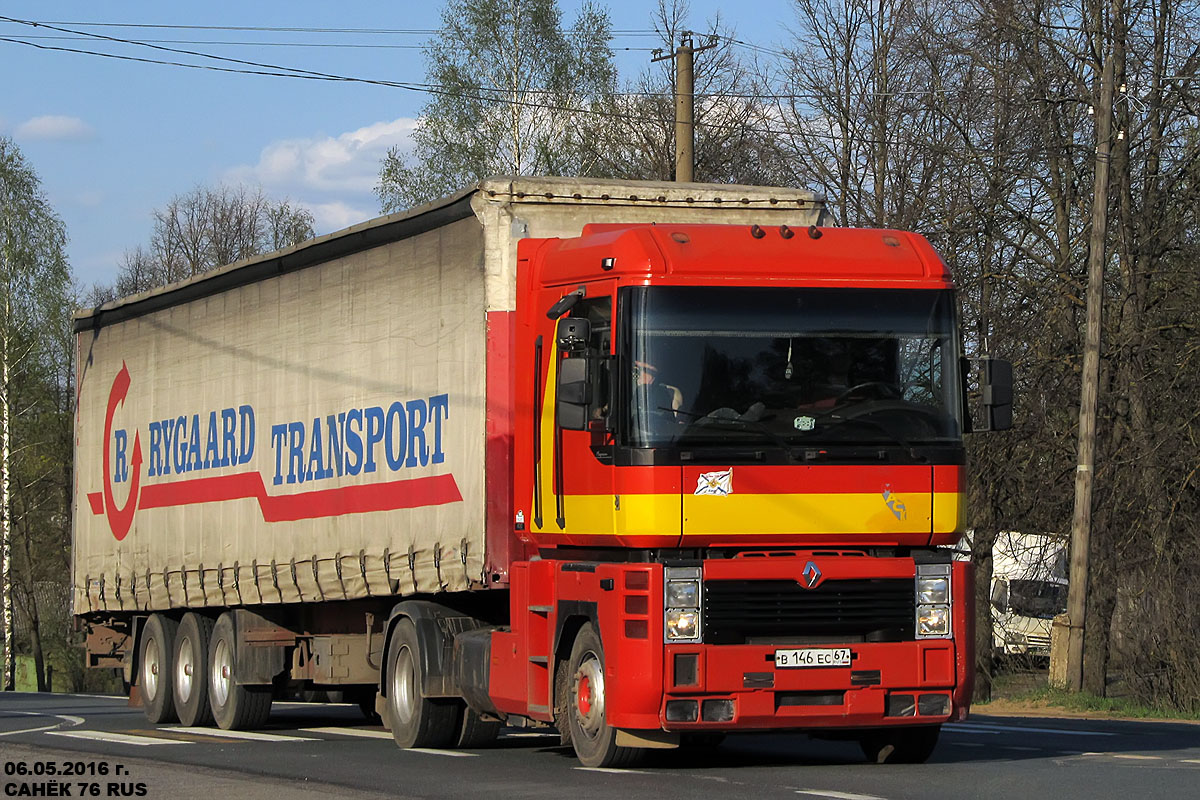 Смоленская область, № В 146 ЕС 67 — Renault Magnum Integral ('1997) Смоленская область, № В 146 ЕС 67 — Renault Magnum Integral ('1997)