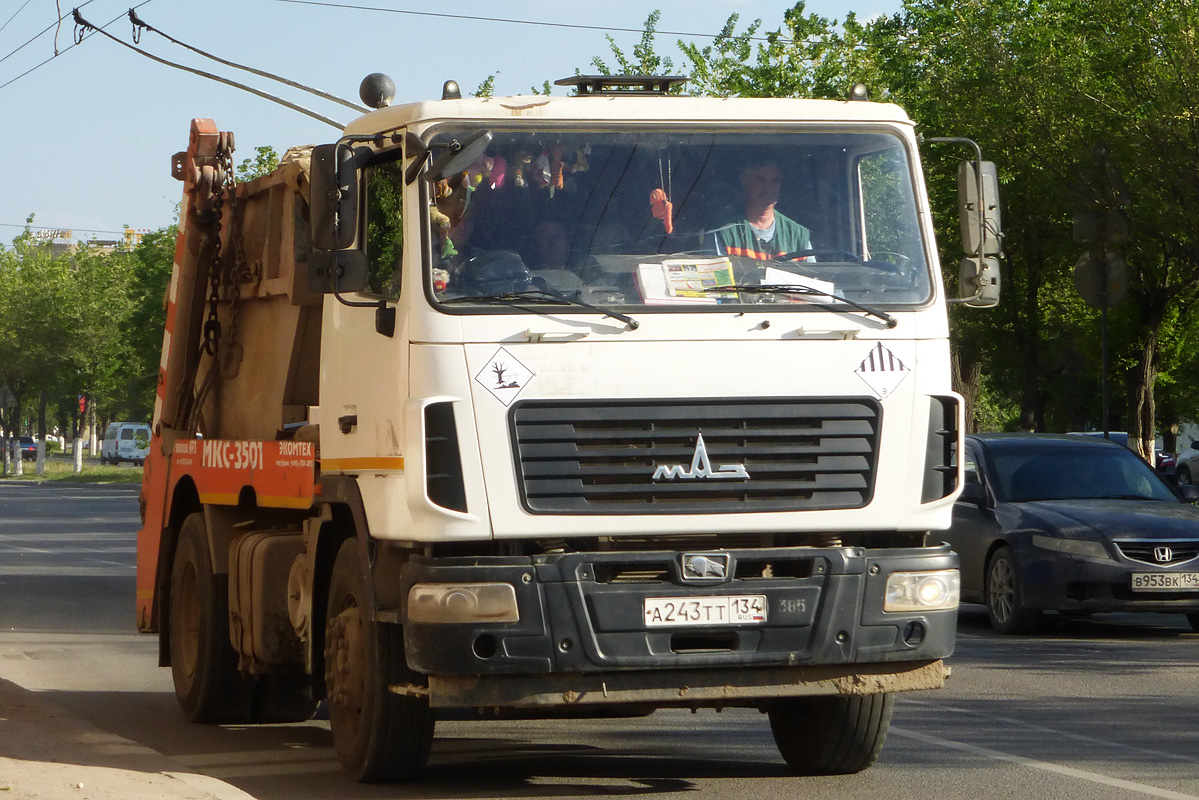 Волгоградская область, № А 243 ТТ 134 — МАЗ-5550B2