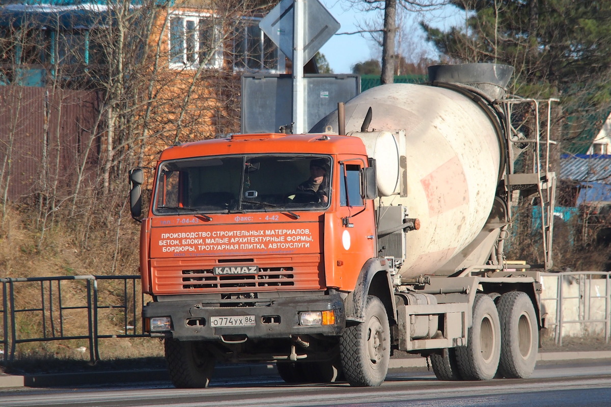 Ханты-Мансийский автоном.округ, № О 774 УХ 86 — КамАЗ-53229-15 [53229R]