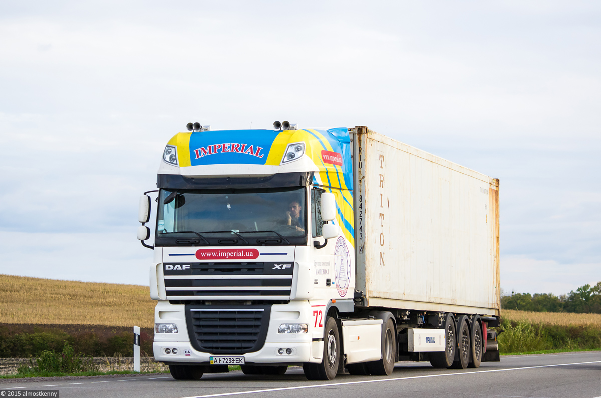 Одесская область, № 72 — DAF XF105 FT