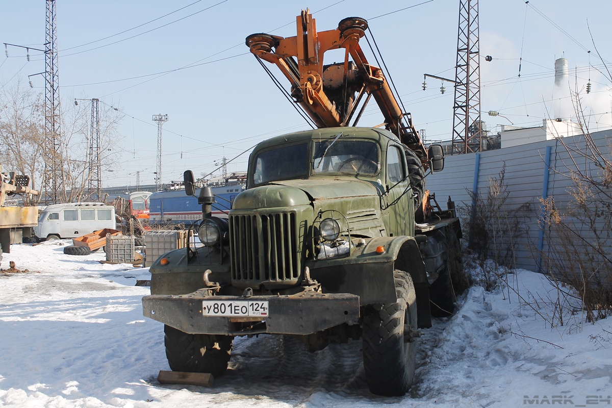 Красноярский край, № У 801 ЕО 124 — ЗИЛ-157 (общая модель) Красноярский край, № У 801 ЕО 124 — ЗИЛ-157 (общая модель)