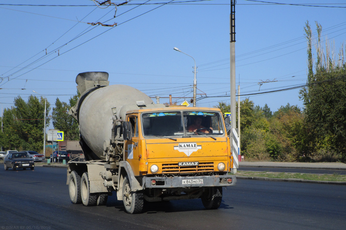 Волгоградская область, № К 843 МО 34 — КамАЗ-5320
