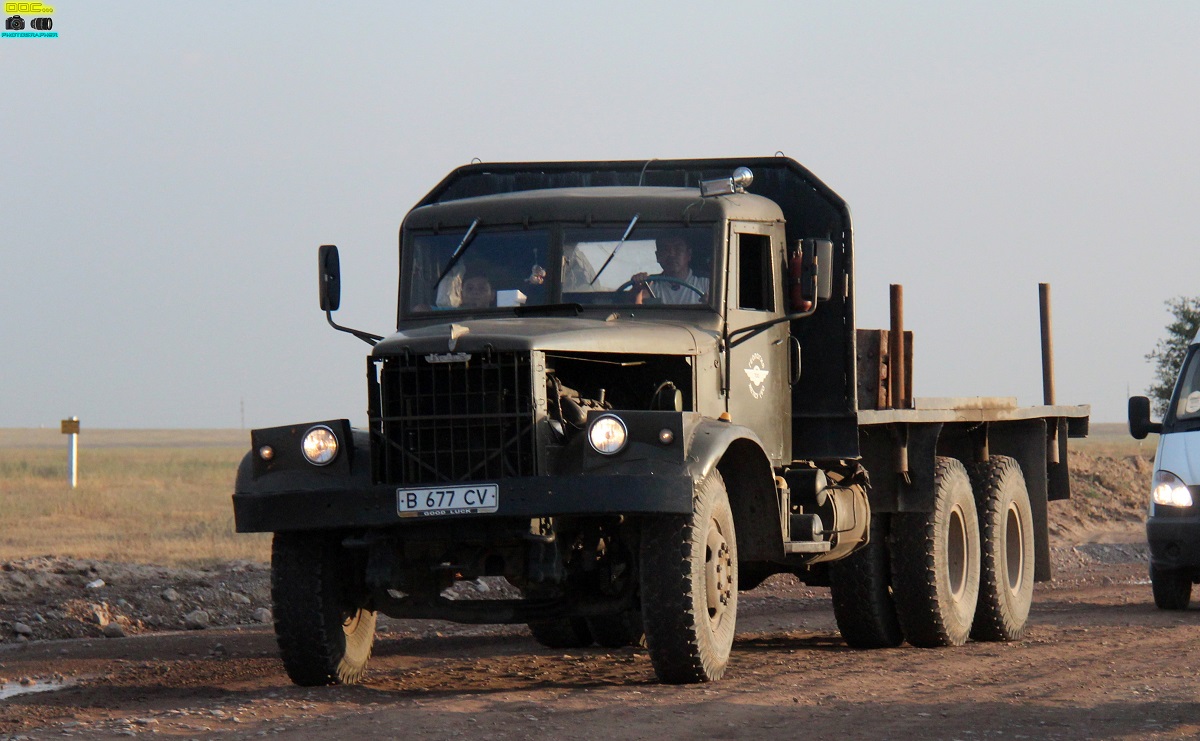 Алматинская область, № B 677 CV — КрАЗ-257Б