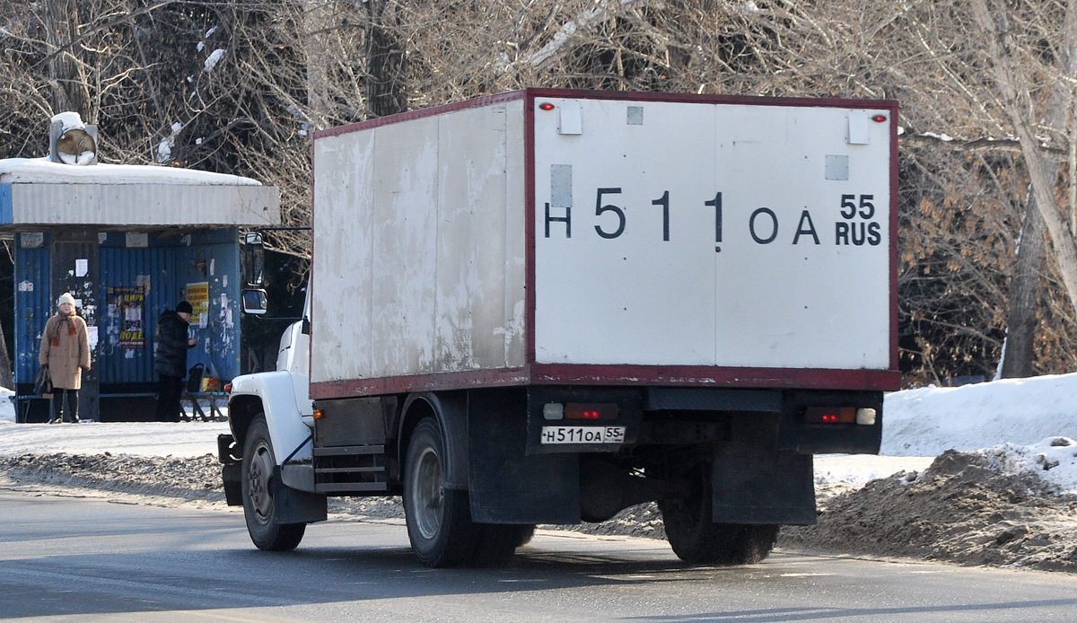 Омская область, № Н 511 ОА 55 — ГАЗ-3309