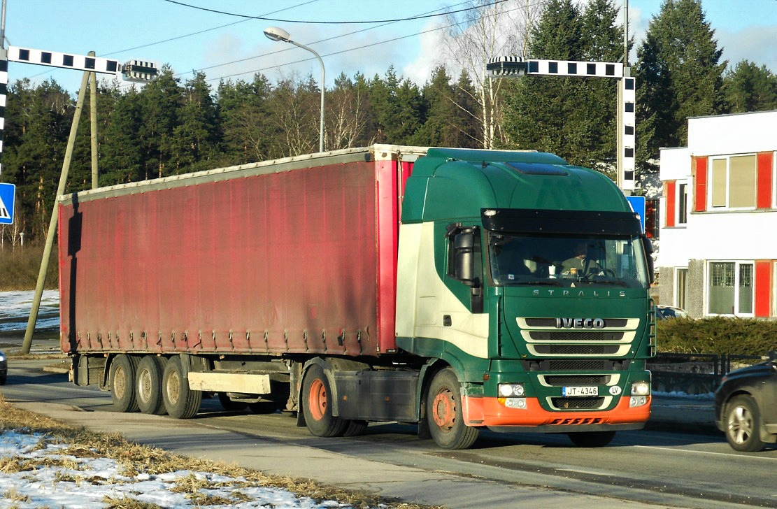 Латвия, № JT-4346 — IVECO Stralis ('2007) Латвия, № JT-4346 — IVECO Stralis ('2007)